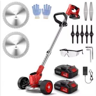 Multifunctional lawn mower with dual electric 15 sections
